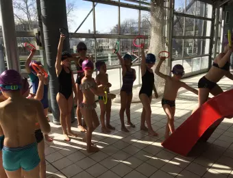 Ouverture des stages école de natation vacances de Pâques